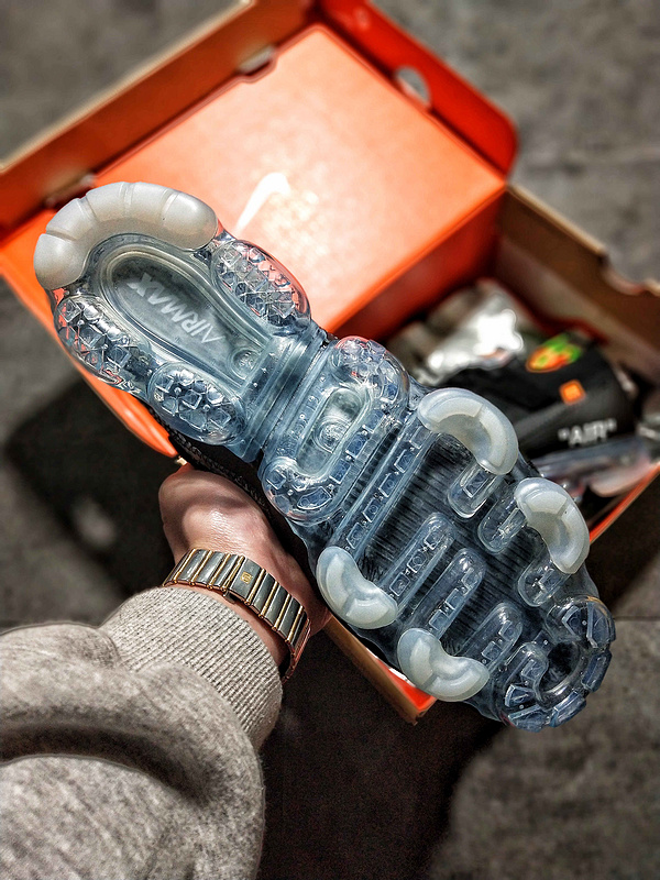 Vapormax X Ow Black/Black/White 5