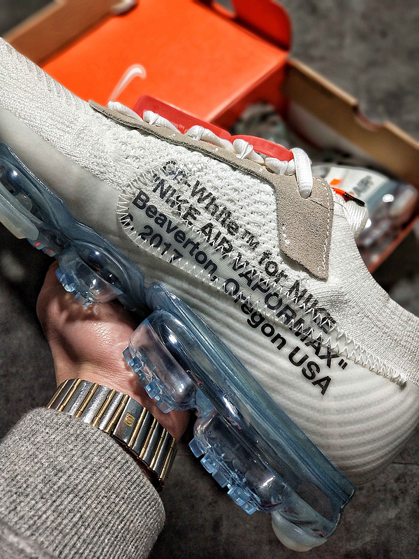 Vapormax X Ow White/White/White 3