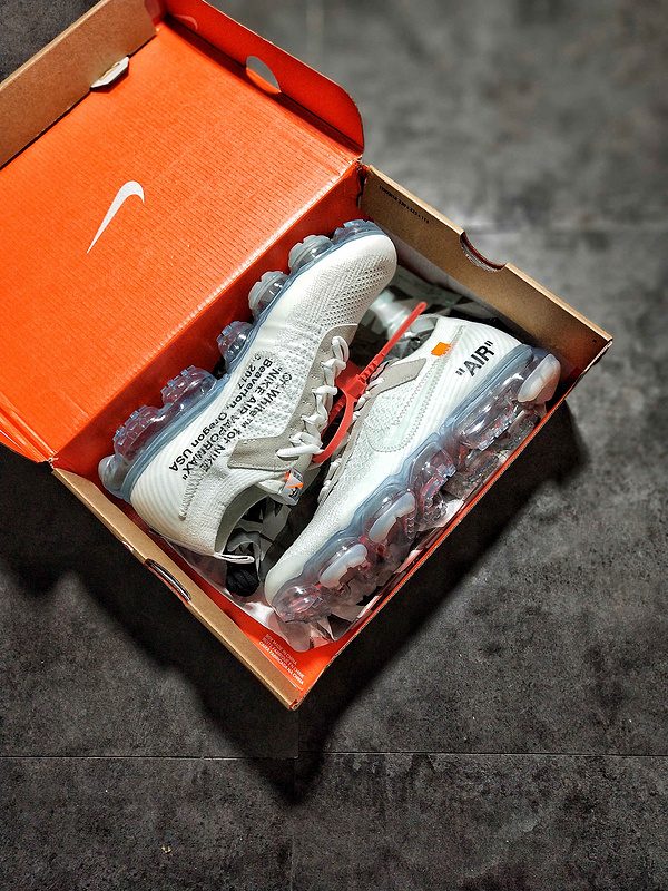 Vapormax X Ow White/White/White 11