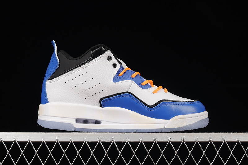 Air Jordan Courtside 23 Blue/White/Black-Orange 27