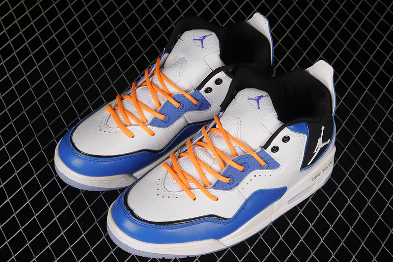 Air Jordan Courtside 23 Blue/White/Black-Orange 29