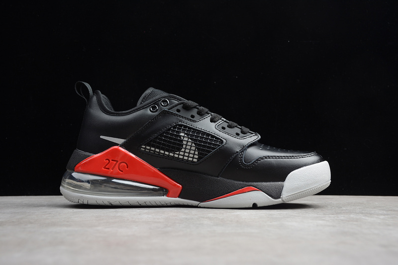 Air Jordan Mars 270 Low Black/Grey/Red 3