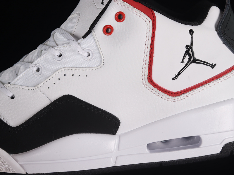 Air Jordan Courtside White/Black/Team Red 5