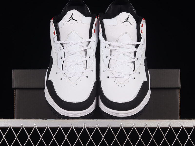 Air Jordan Courtside White/Black/Team Red 27