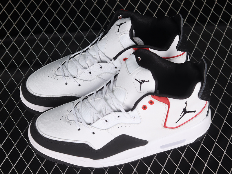 Air Jordan Courtside White/Black/Team Red 29