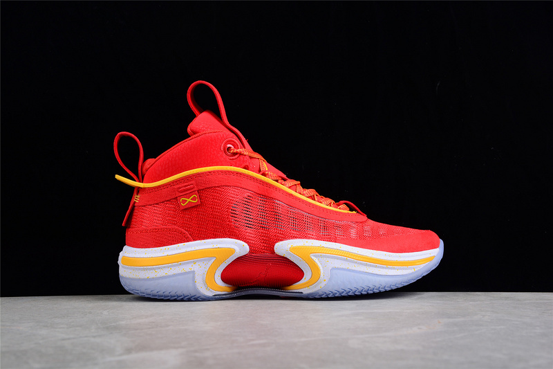 Guo Ailun X Air Jordan 36 China Comet Red/Amarillo-White 9