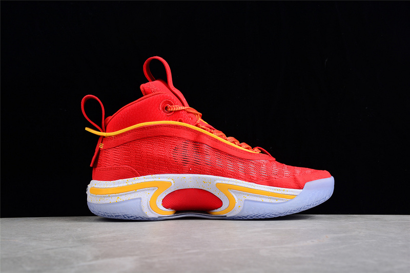 Guo Ailun X Air Jordan 36 China Comet Red/Amarillo-White 15