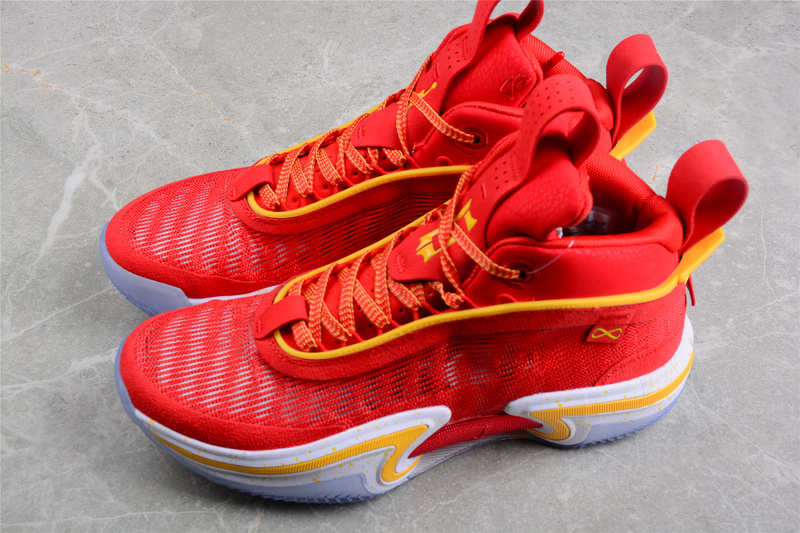 Guo Ailun X Air Jordan 36 China Comet Red/Amarillo-White 21