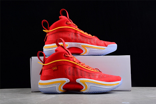 Guo Ailun X Air Jordan 36 China Comet Red/Amarillo-White 25