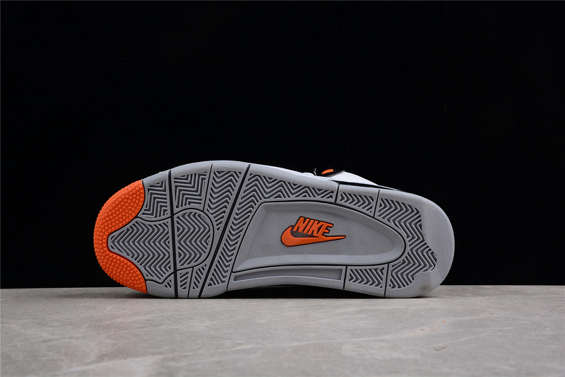 Air Flight 13 Mid White/Black/Grey-Orange 5