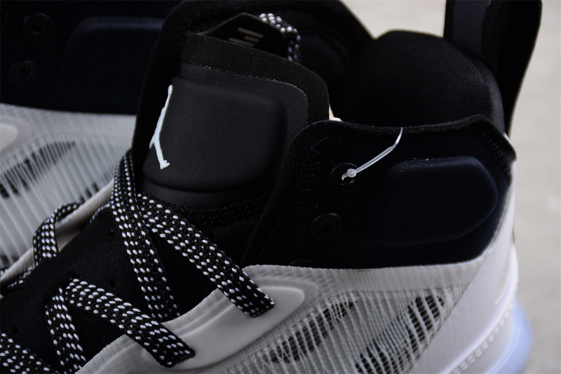 Air Jordan 37 Pf Oreo White/Black/Citrus 23