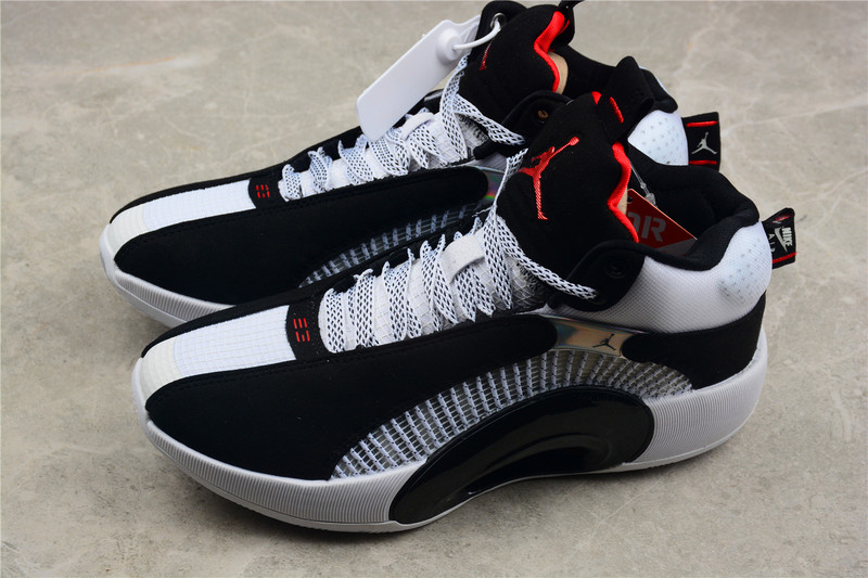 Air Jordan 35 Pf Dna Black/White/Chile Red 21