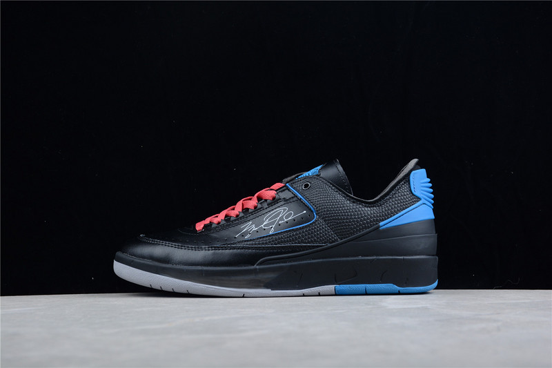 Ow X Air Jordan 2 Retro Low Sp Black/Varsity Royal 17