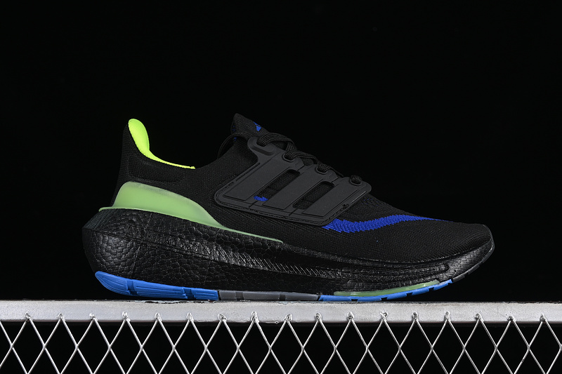 Ultra Boost Light 23 Core Black/Core Black/Lucid Lime 3