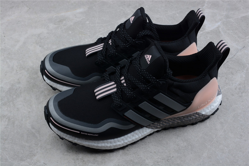 Ultraboost All Terrain Shoes Core Black/Cloud White/Pink 11