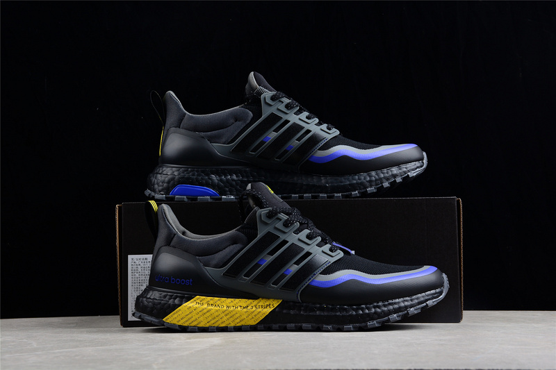 Ultraboost Atr Shoes Core Black/Purple/Yellow 3