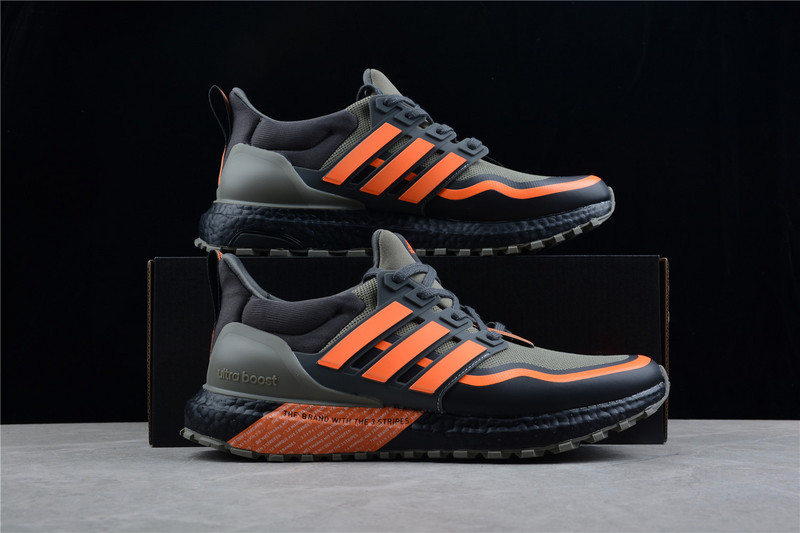 Ultraboost All Terrain Shoes Dark Grey/Dark Grey/Orange 5