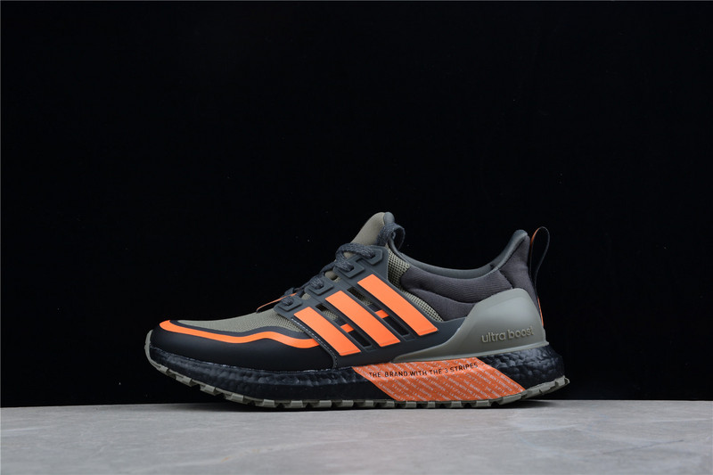 Ultraboost All Terrain Shoes Dark Grey/Dark Grey/Orange 23