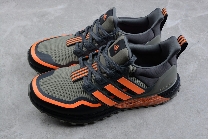 Ultraboost All Terrain Shoes Dark Grey/Dark Grey/Orange 31