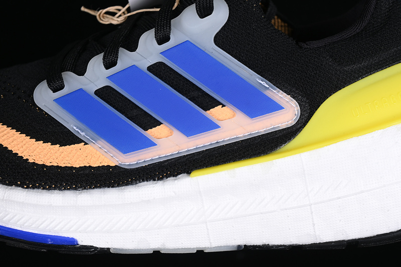 Adidas Ultraboost Light 23 White/Black/Blue/Yellow 3