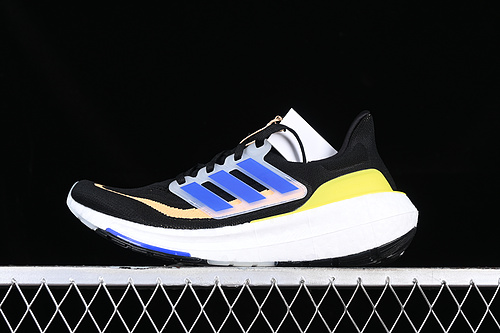 Adidas Ultraboost Light 23 White/Black/Blue/Yellow 17