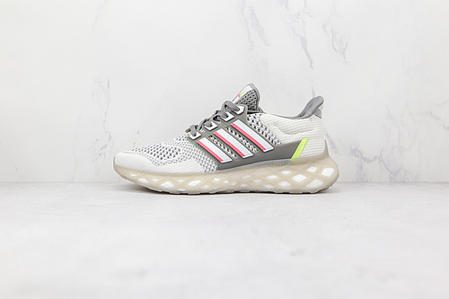 Ultra Boost Web Dna Shoes Cloud White/Red/Light Grey 19