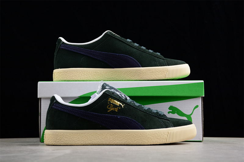 Clyde Og Low Sneakers Verdant Green/Brown/Gold 23