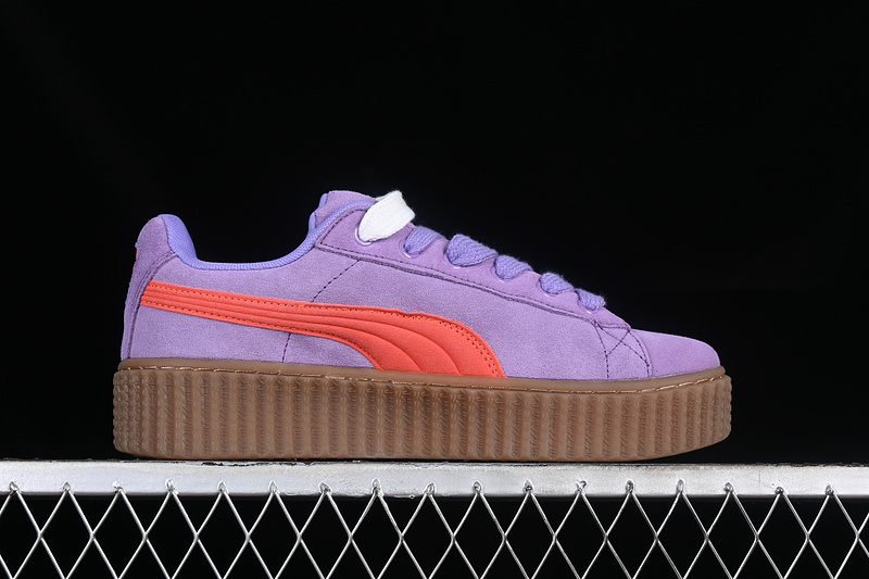 Fenty X Creeper Phatty Lavender Alert/Burnt Red/Gum 3