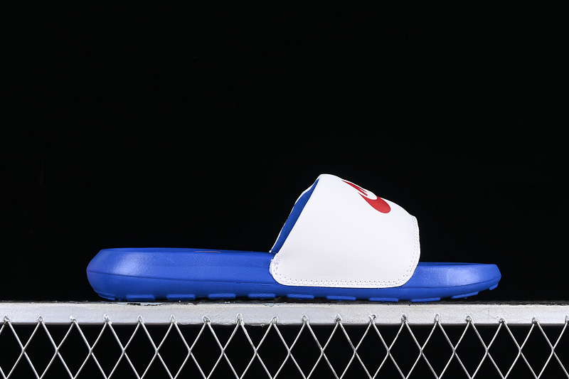 Victori One Slide White/University Red/Game Royal 15