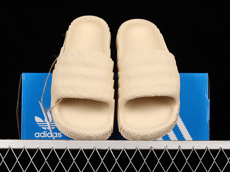 Adilette 22 Slides Beige/Grey/Black 21