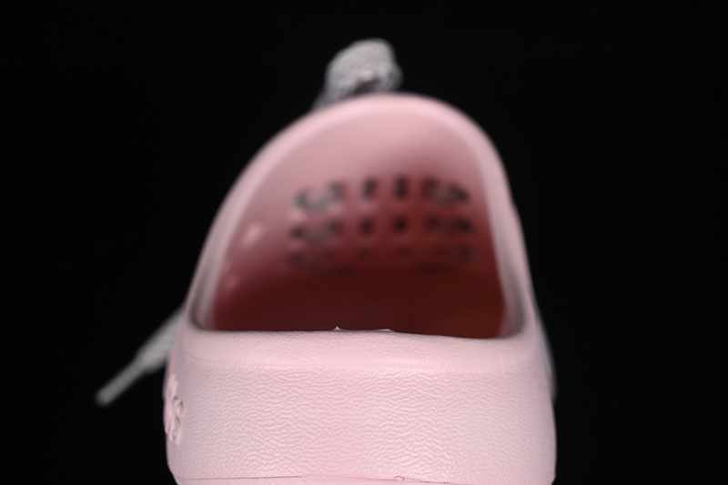 Adilette Clogs White/Pink 7