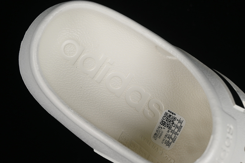 Adilette Clogs White/Black 5