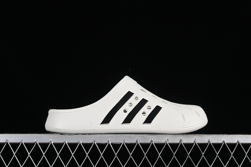 Adilette Clogs White/Black 13