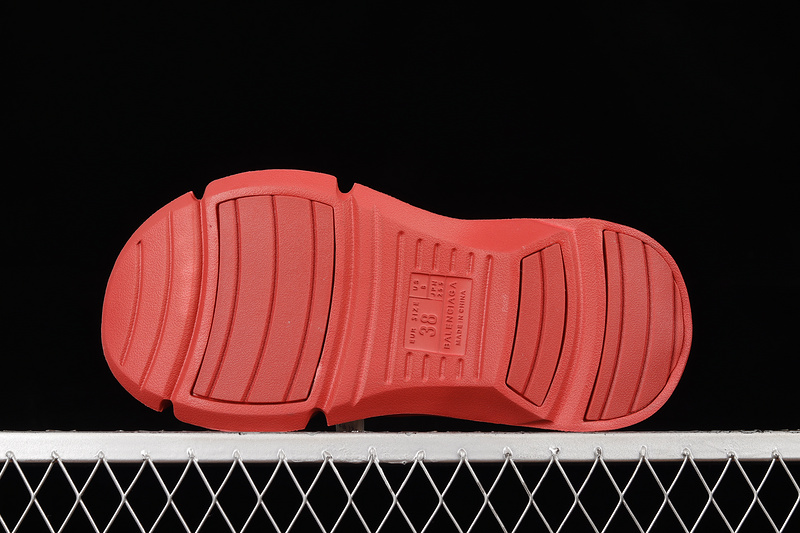 Balenciaga Mold Thong Sandals Red/Red/Red 11