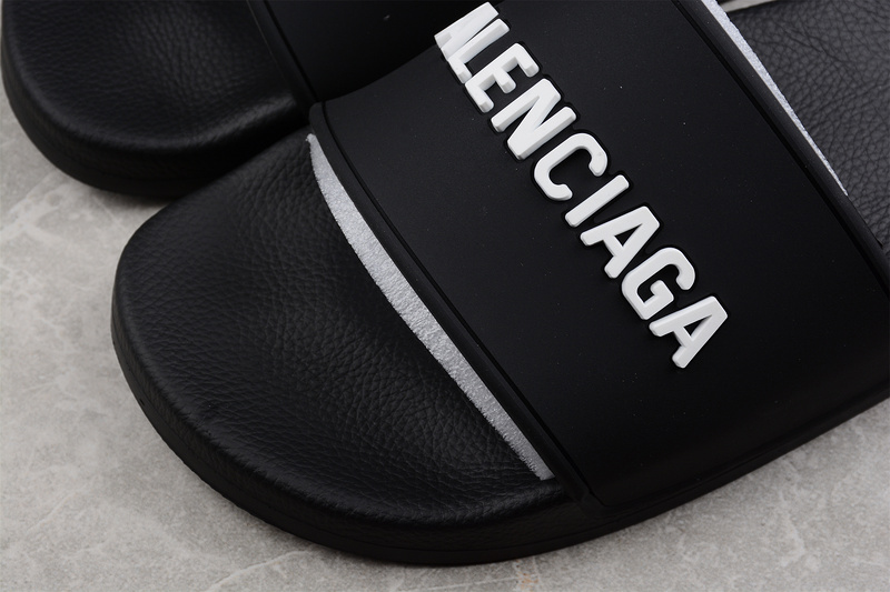 Balenciaga Sandals Black/Black/White 5