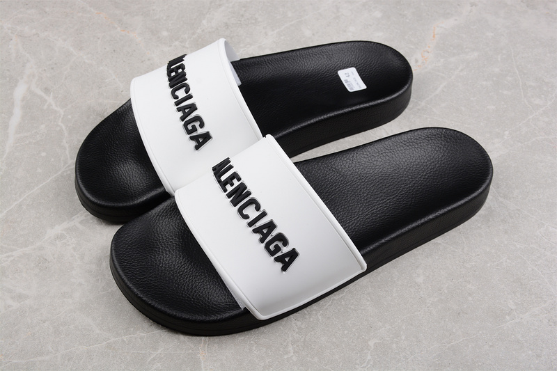 Balenciaga Sandals White/White/Black 15