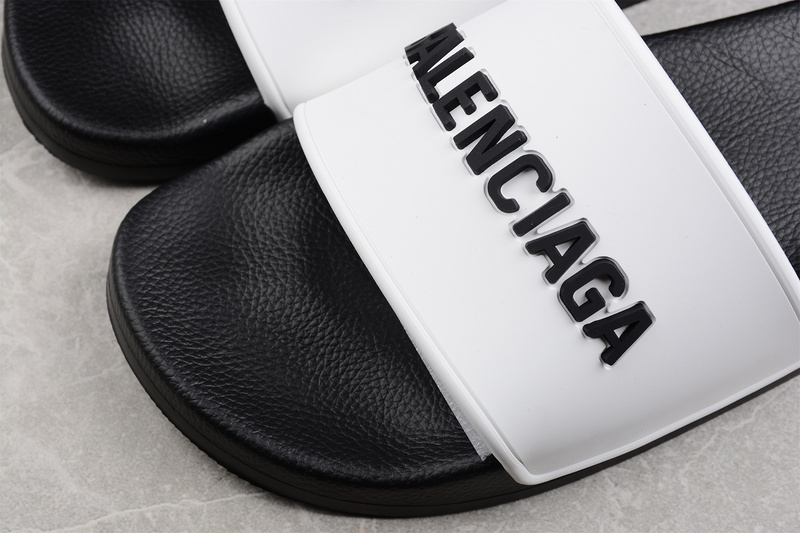 Balenciaga Sandals White/White/Black 23