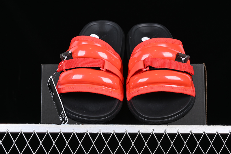 Air Jordan Play Slide Black/Red 25