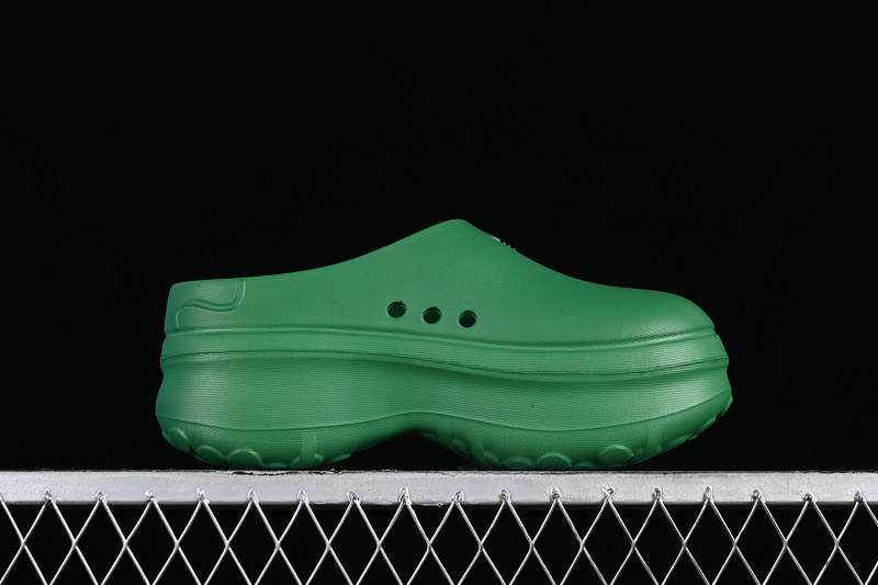 Adifom Stan Smith Platform Mule Green/Green/Core Black 23