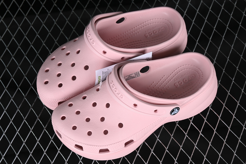 Crocs Beach Sandals Clogs Pink 9