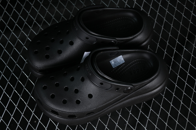 Crocs Dual Use Beach Hole Shoes Black 17