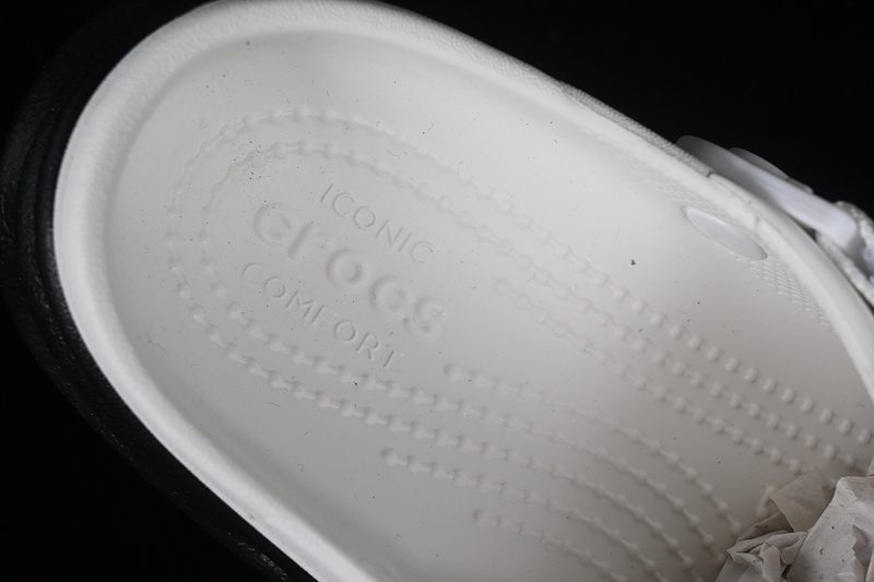 Crocs Duet Max Clog White/Black 11