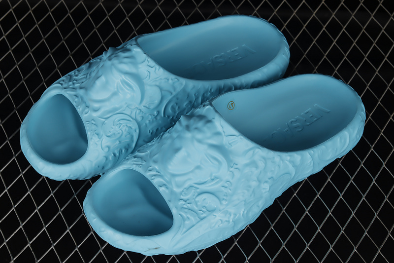 Ver*Sace Medusa Dimension Slippers Blue/Blue/Blue 15