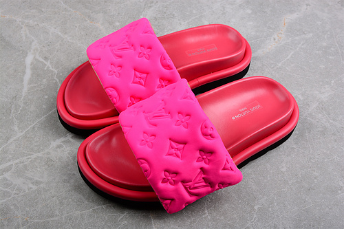 L*V Shoes Rose Red/Rose Red/Rose Red 3