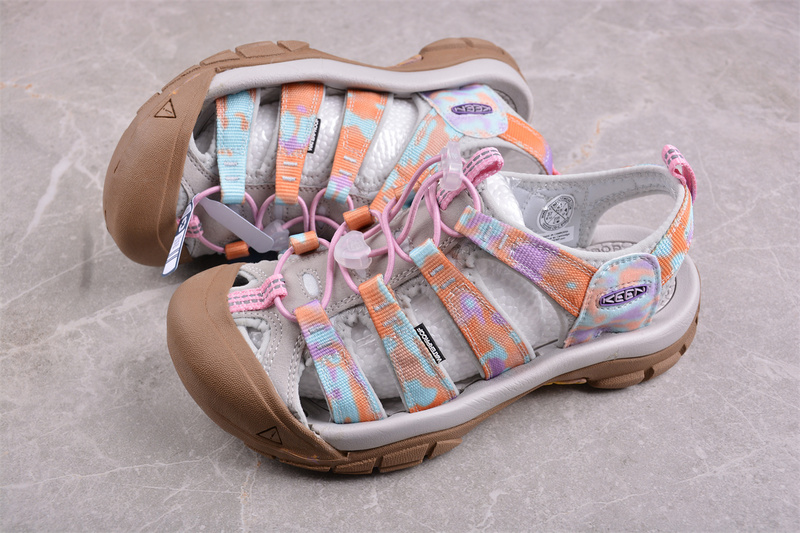 Keen Uneek Flat-M Brown/Grey/Pink/Orange 11