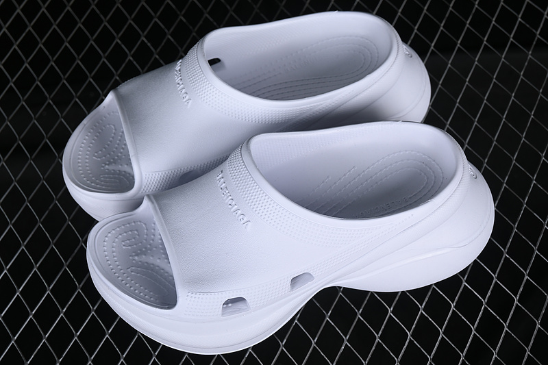 Balenciaga Pool Crocs White 5