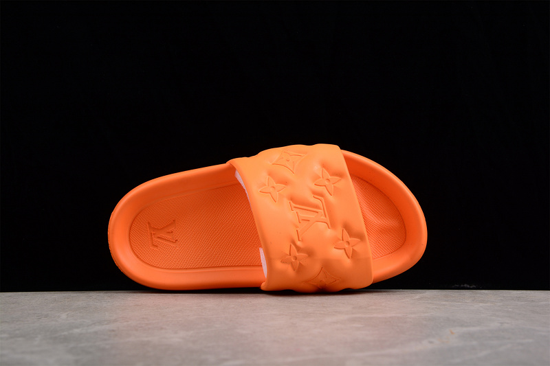 L*V Casual Slippers Orange/Orange/Orange 3