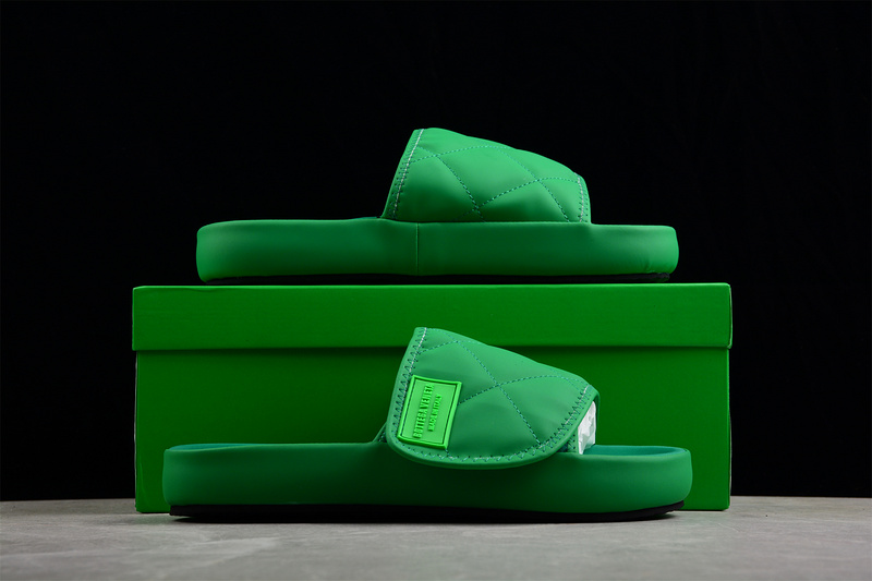 B*V 2022 Velcro Slippers Green/Green/Green 5