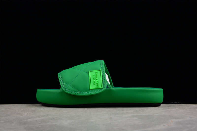 B*V 2022 Velcro Slippers Green/Green/Green 19