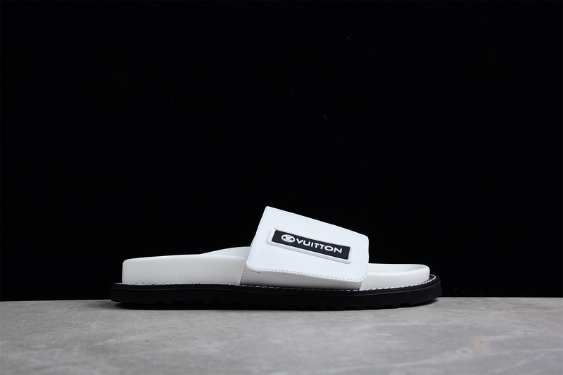 L*V Frontrow Sneakers White/White/Black 5